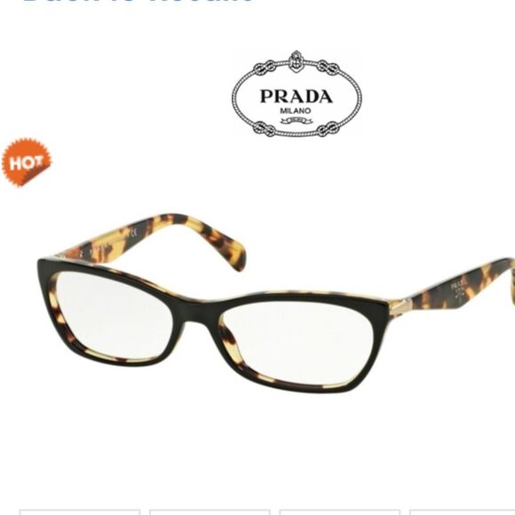 Prada PR 15PV Eyeglasses Size: 53 - 16 - 135 - FRAME ONLY - Picture 14 of 16